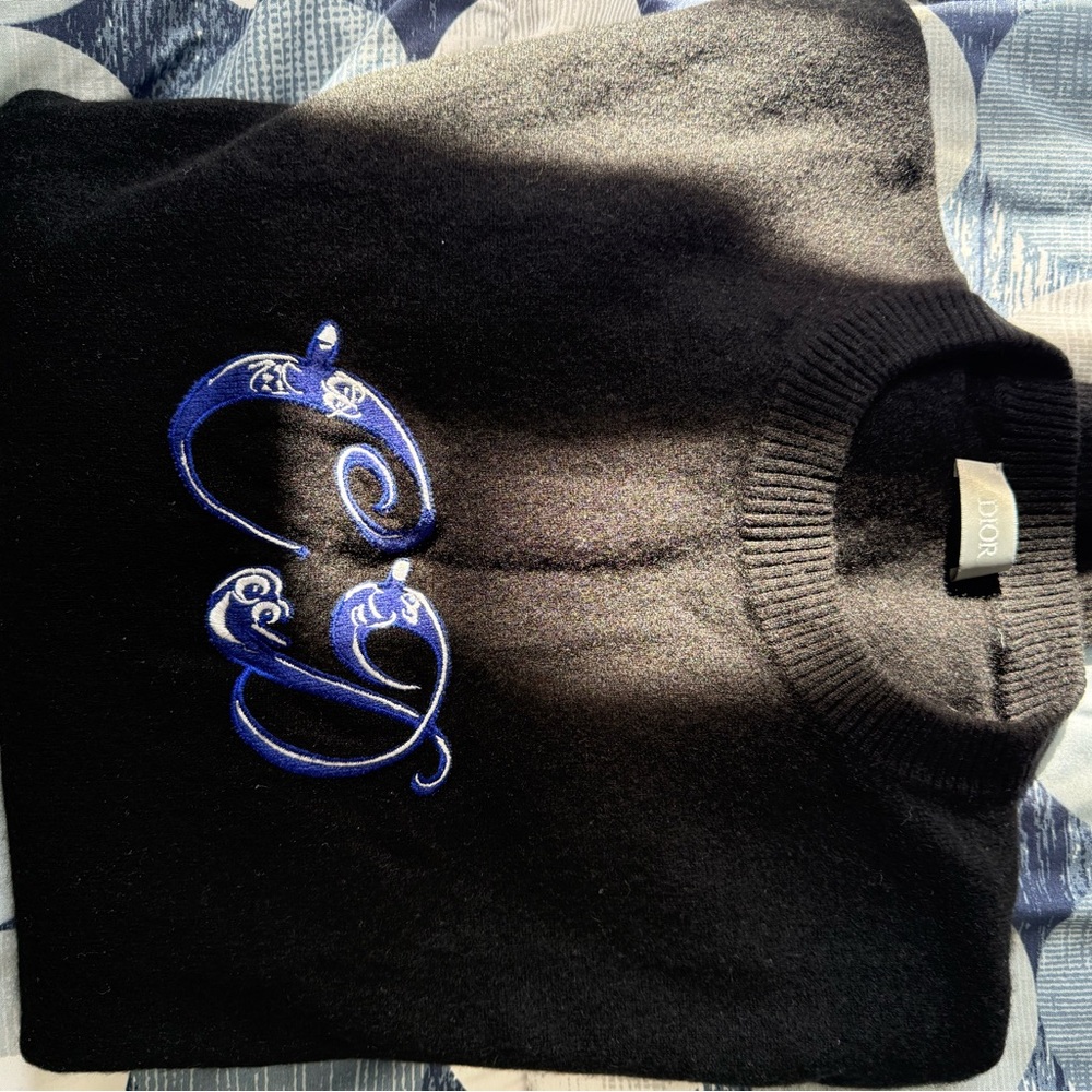 Christian Dior Black Cashmere Sweater - Picture 2 of 4